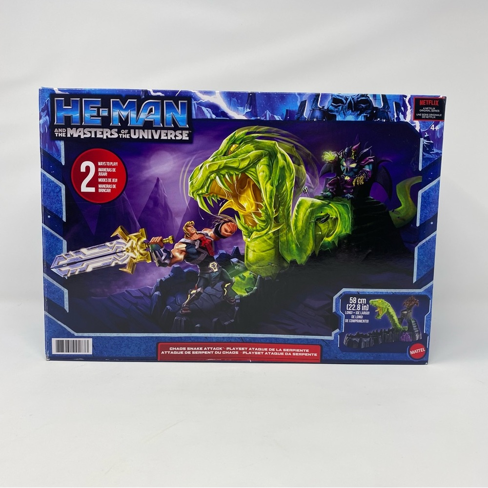 Mattel He-Man & The Masters Of The Universe Chaos Snake Attack Playset NEW